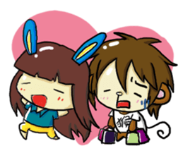 chen chen monkey sticker #4809851