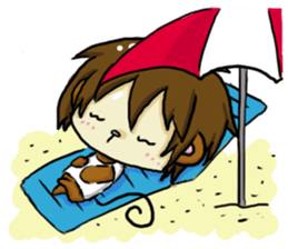 chen chen monkey sticker #4809854
