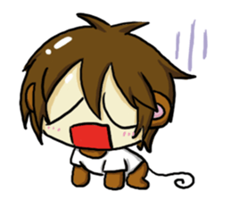 chen chen monkey sticker #4809855