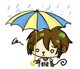 chen chen monkey sticker #4809861