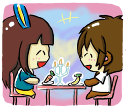 chen chen monkey sticker #4809876