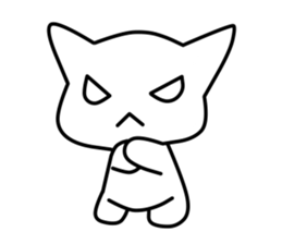 Cat every day sticker #4810160