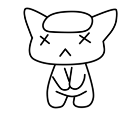 Cat every day sticker #4810167