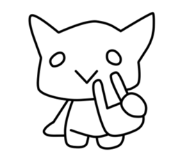 Cat every day sticker #4810170