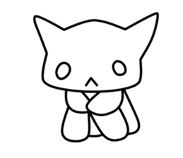 Cat every day sticker #4810173