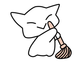 Cat every day sticker #4810178