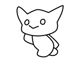 Cat every day sticker #4810182