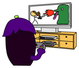 NEW ARRIVAL EGGPLANTS sticker #4810367