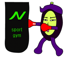 NEW ARRIVAL EGGPLANTS sticker #4810375