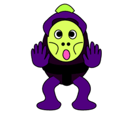 NEW ARRIVAL EGGPLANTS sticker #4810376