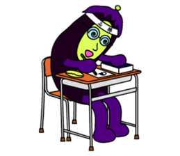 NEW ARRIVAL EGGPLANTS sticker #4810378