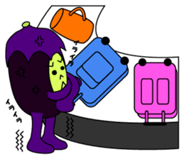 NEW ARRIVAL EGGPLANTS sticker #4810385