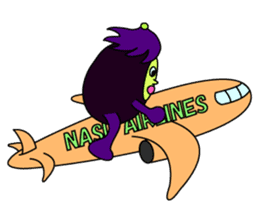 NEW ARRIVAL EGGPLANTS sticker #4810387