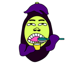 NEW ARRIVAL EGGPLANTS sticker #4810389