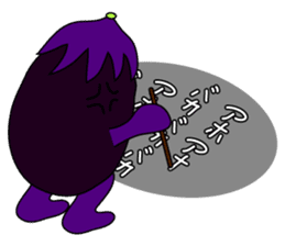 NEW ARRIVAL EGGPLANTS sticker #4810396