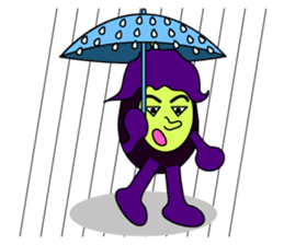 NEW ARRIVAL EGGPLANTS sticker #4810397