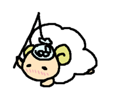 Of the sheep moco sticker #4810482