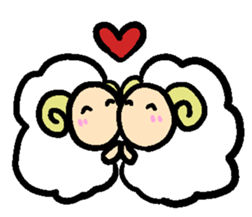 Of the sheep moco sticker #4810483