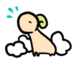 Of the sheep moco sticker #4810488