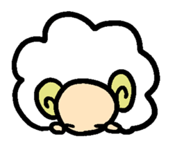 Of the sheep moco sticker #4810489