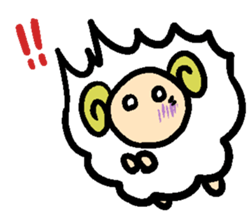 Of the sheep moco sticker #4810491