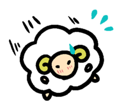 Of the sheep moco sticker #4810495