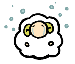 Of the sheep moco sticker #4810496