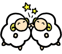 Of the sheep moco sticker #4810498