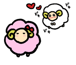 Of the sheep moco sticker #4810499