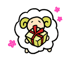 Of the sheep moco sticker #4810503