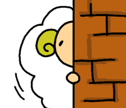 Of the sheep moco sticker #4810505