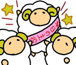 Of the sheep moco sticker #4810507