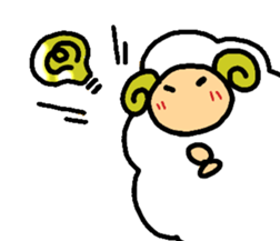 Of the sheep moco sticker #4810508