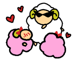Of the sheep moco sticker #4810513