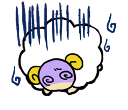 Of the sheep moco sticker #4810516