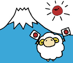 Of the sheep moco sticker #4810519