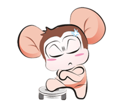 Saruhaha & Saru sticker #4810773