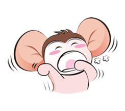 Saruhaha & Saru sticker #4810783