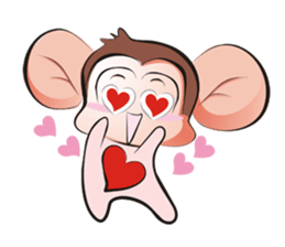 Saruhaha & Saru sticker #4810784