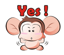 Saruhaha & Saru sticker #4810794