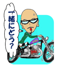 I LOVE American Motorcycle!! sticker #4811445