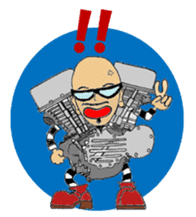 I LOVE American Motorcycle!! sticker #4811446