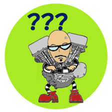 I LOVE American Motorcycle!! sticker #4811468