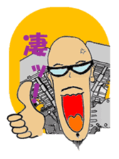 I LOVE American Motorcycle!! sticker #4811478