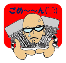 I LOVE American Motorcycle!! sticker #4811479