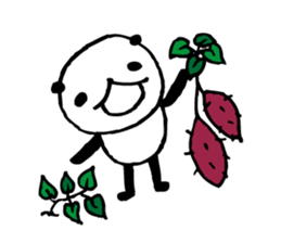 Every day of a panda in October sticker #4812005