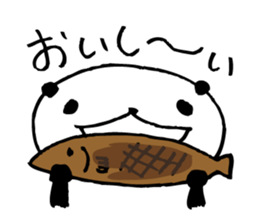 Every day of a panda in October sticker #4812013