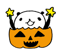 Every day of a panda in October sticker #4812033