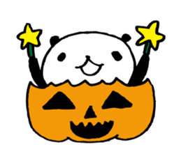 Every day of a panda in October sticker #4812033