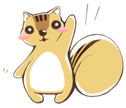 Every day, chipmunk!~Follow your heart sticker #4812200